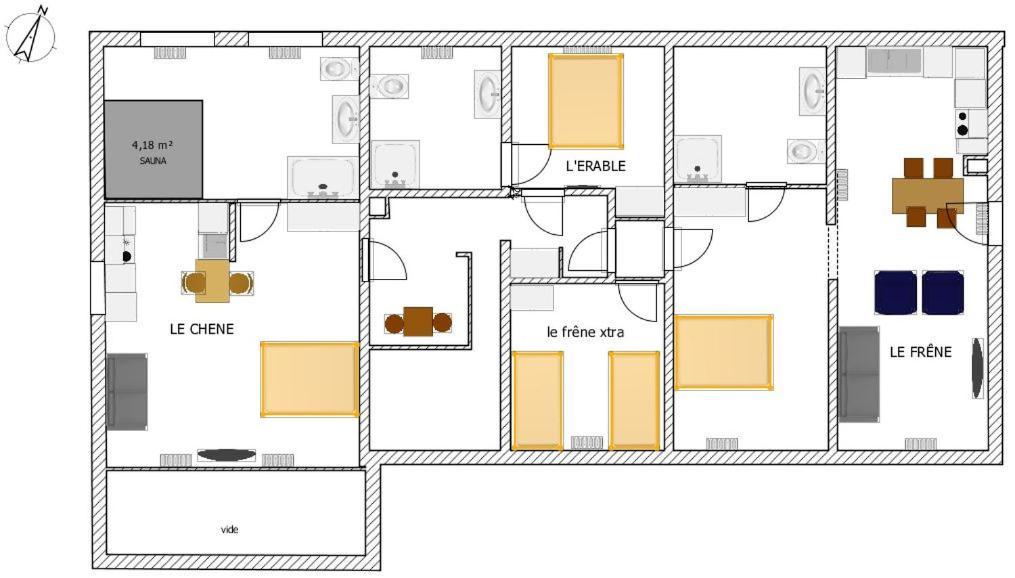Le Refuge D'Engreux Hotel Houffalize Exterior photo